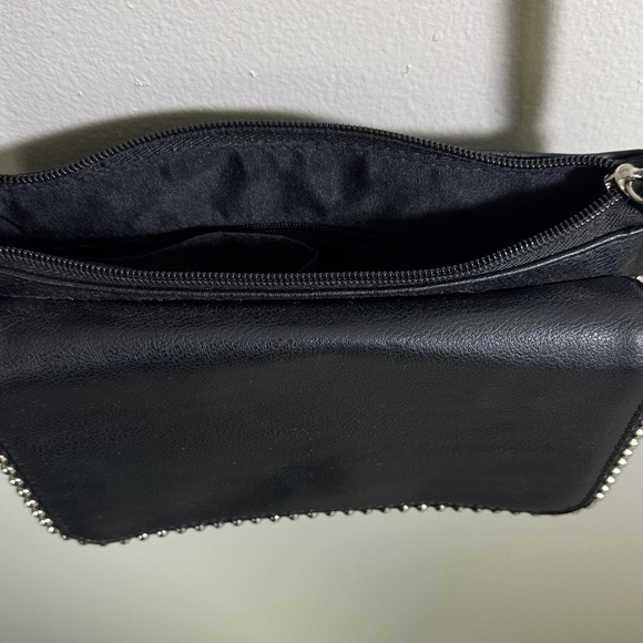 Black Studded Crossbody Bag - Women - Picture 4 of 6